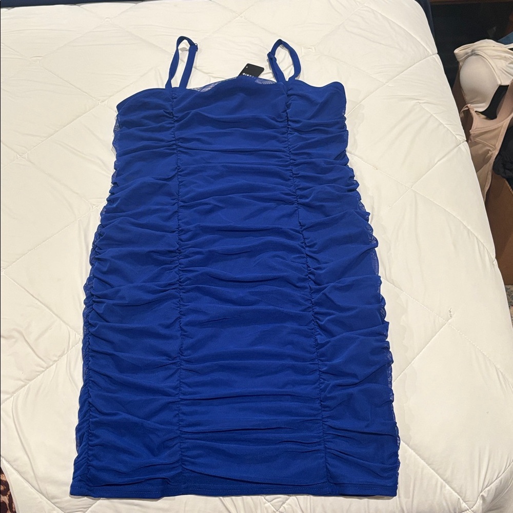 Torrid Royal Blue Mini Dress